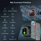 thumbnail image 3 of Iowodo C20pro Reloj Smartwatch Inteligente W60 2.01 Tft 900mAh Batería Caja Negro Negro Smartband Tactico Militar Smart Watch Hombre Llamada Bluetooth Ip68 Impermeable Resistente Al Polvo Y Impactos, 3 of 8
