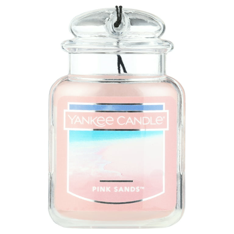Yankee Candle Car Jar Pink Sands Air Freshener (Set of 10)