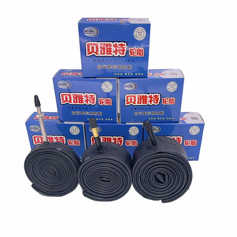 Mulanimo Bike Inner Tube Mountain Bike Butyl Rubber Bicycle Tires 26 27.5  29 Inch With Tire Accessories Av32mm 