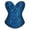 Z2-Dark blue, variant on Corset Tops for Women, Women's Bustier Corset Top Sets Black Satin Waist Cincher Plus Size Gothic Tops Womens Tops Dark Blue S