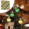 thumbnail image 3 of Kbndieu 36PCS Christmas Balls Ornaments for Christmas Tree Decorations, 1.18" Shatterproof Christmas Hanging Ornament Christmas Gifts for Holiday Wedding Party Decor Christmas Decorations Clearance, 3 of 5