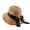 Khaki,children, variant on Ksopiavobs Women,Little Girls Straw Sun Hat Summer Beach Cap Foldable Visor Floppy Hats Wide Brim with Bowknot