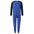 thumbnail image 1 of Pyjamas pour Femmes Vêtements de Nuit Femmes Pyjama une Pièce Adultes Rabat Fesses Doux Manches Longues Combinaison de Nuit Combinaison une Pièce Combinaison Manches Longues, 1 of 3