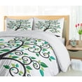 thumbnail image 5 of Ambesonne Tree Duvet Cover Sets, Abstract Minimalist Nature, 2-King, Green Grey, 5 of 7