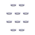 thumbnail image 2 of Qarigey 2 piezas de trenzada, tobilleras, conjunto tejido, estilo de cadena de pierna, cuerda ajustable hecha a mano, tipo de amistad tipo 1 10piezas, 2 of 6
