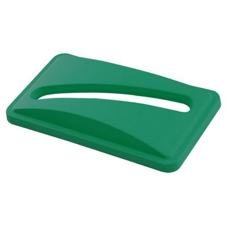 

Trust Svelte Paper Recycling Top 2 3/4 H x 20 5/8 W x 11 5/16 D Green (1 Unit)