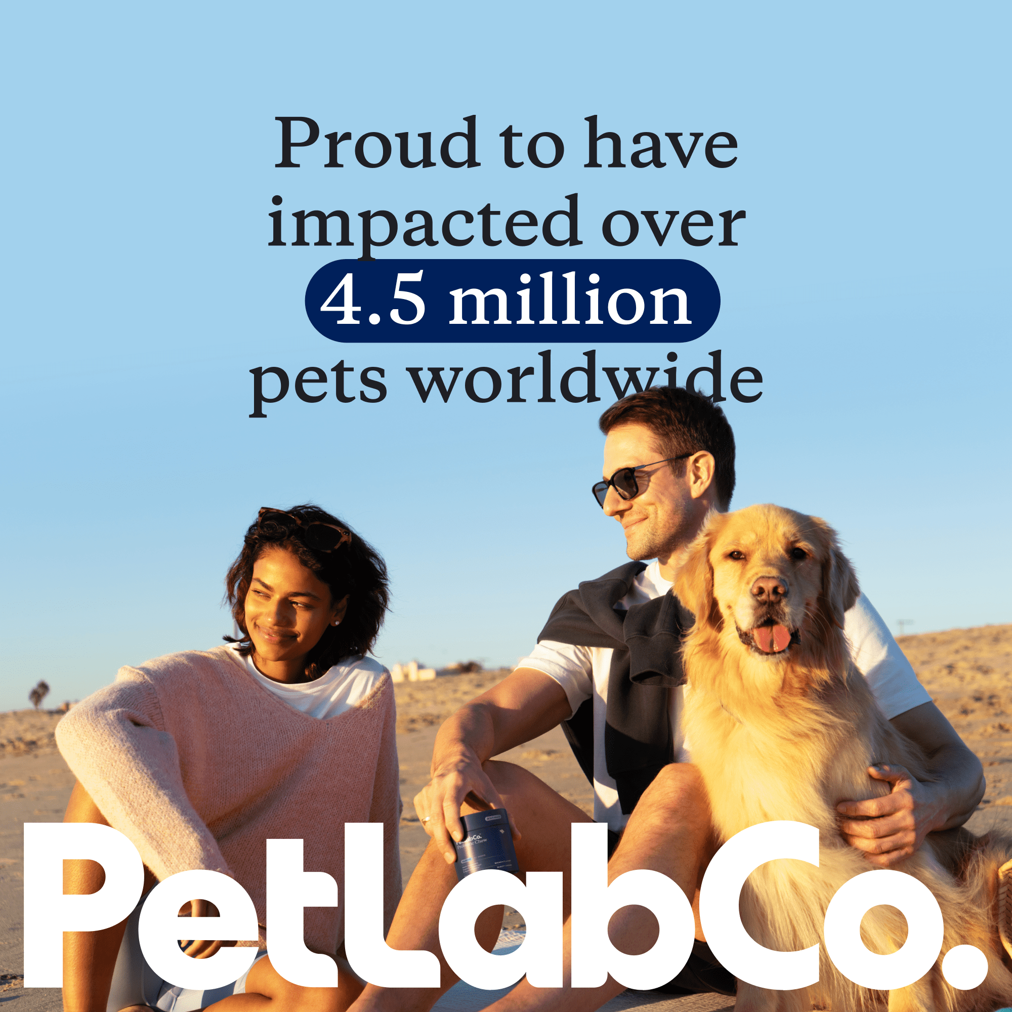 PetLab Co. Probiotics for Dogs, Clinically Tested Support for Gut Health, Diarrhea, Digestive Health & Seasonal Allergies - Salmon Flavor
