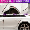 thumbnail image 4 of Phyun 4pc 40cm Car Door Edge Fender Bumper Scratch Protector Moulding Strip, 4 of 5