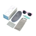 thumbnail image 3 of Nacuwa Baby Sunglasses - 100% UV Proof Sunglasses for Baby, Toddler, Kids - Ages 0-2 Years - Case and Pouch included (Pink/Green), 3 of 7