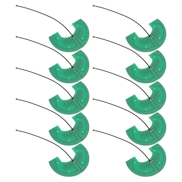 Antena Wifi, Antena interna de 10 piezas Antena interna UG Antena PCB Eleve su experiencia