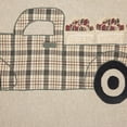 thumbnail image 6 of VHC Brands Cider Mill Applique Apple Truck Pillow, 14x22, 6 of 6