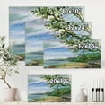 thumbnail image 4 of Designart ' Green Coast of The Baltic Sea ' Nautical & Coastal Canvas Wall Art Print, 4 of 4