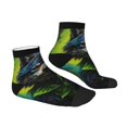 thumbnail image 6 of Salouo Realistic Style Wolf Warrior Pattern Unisex Middle Tube Socks,Middle-Finger Knee High Socks Over The Calf Tube Stocking Crew Stockings for Women and Men Tube Socks, 6 of 8