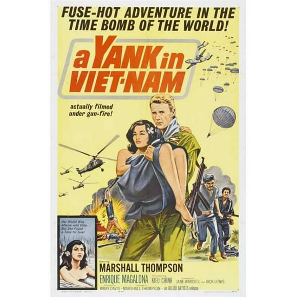 Posterazzi MOVIB77533 A Yank in Viet-Nam Affiche de Film - 27 x 40 Po.