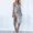 Silver, variant on MIASHUI Beach Women's Sheer Mesh Cover Up Smock Casual Kaftan For Seaside Holiday Bikini Outside Sunscreen Clothes Silver,M