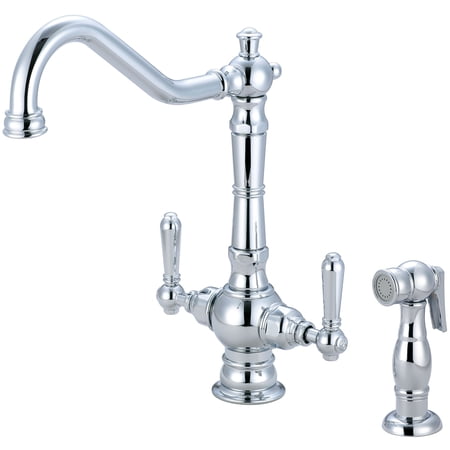 Pioneer Faucets 2Am401 Americana 1.5 GPM Single Hole Kitchen Faucet - Chrome