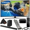 Samsung MU7500-Series 55"-Class HDR UHD Smart Curved LED TV + Samsung HW-M360 200W 2.1-Channel Soundbar System # HW-M360/ZA + Apple TV 4K (32GB) # MQD22LL/A Bundle