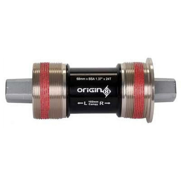 Origin8 TorqLite Square Taper ISO Sealed Bearings BSA 68x102mm Bottom Bracket