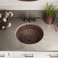 thumbnail image 2 of Polaris 924 Single Bowl Copper Bathroom Sink, 2 of 5