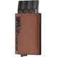 thumbnail image 1 of Estuche para tarjetas de metal de cuero genuino para hombre, con cepillo antirrobo RFID, de aleación de aluminio y metal, estilo europeo y americano, 1 of 5