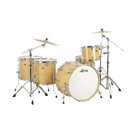 Ludwig Centennial Moto 4-Piece Shell Pack Natural