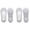 Gray-2Pair, variant on 2 Pairs Invisible Boat Socks Women Girls Summer Thin Breathable Cotton Sock Solid Color High Heels Shoes Non-slip Silicone Short Socks