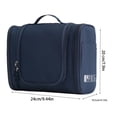 thumbnail image 3 of Kcavykas College School Supplies Portable Hook Toiletry Bag Travel Cosmetic Storage Bag Cosmetic Bag Large Capacity Three-open Cosmetic Bag Holiday Gift Finder, 3 of 6