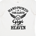 thumbnail image 4 of Inktastic Handpicked for Earth By My Gigi in Heaven with Angel Wings Boys or Girls Toddler T-Shirt, 4 of 5