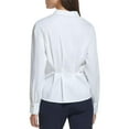 thumbnail image 2 of Tommy Hilfiger Womens Work Wear Peplu, Button-Down Top, 2 of 2