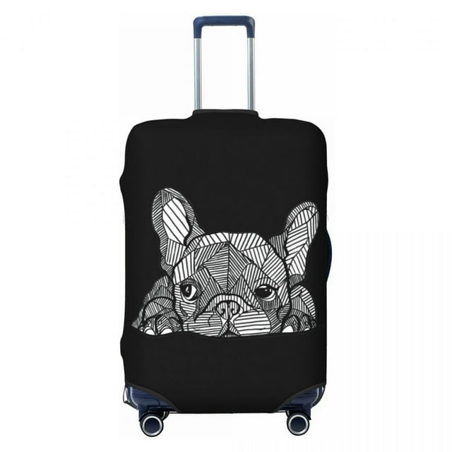 Custom Golden Retriever Dog Luggage Cover Elastic Travel Suitcase Protective Covers Fits 18-32 Inch