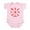 Petal Pink, variant on CafePress - Blood Red Viking Compass : Vegvisir Body Suit - Baby Light Bodysuit, Size Newborn - 24 Months