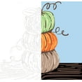 thumbnail image 6 of Plaid Pumpkin Stack Modern Paint-by-Number Art Kit, 12 Piece, 6 of 10