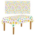 thumbnail image 1 of Mantel desechable para fiesta de Pascua (137 x 274 cm) | Mantel de plástico impermeable para fiestas, cumpleaños y picnics | Decoración de mesa fácil de limpiar y antiderrames para reuniones, 1 of 2
