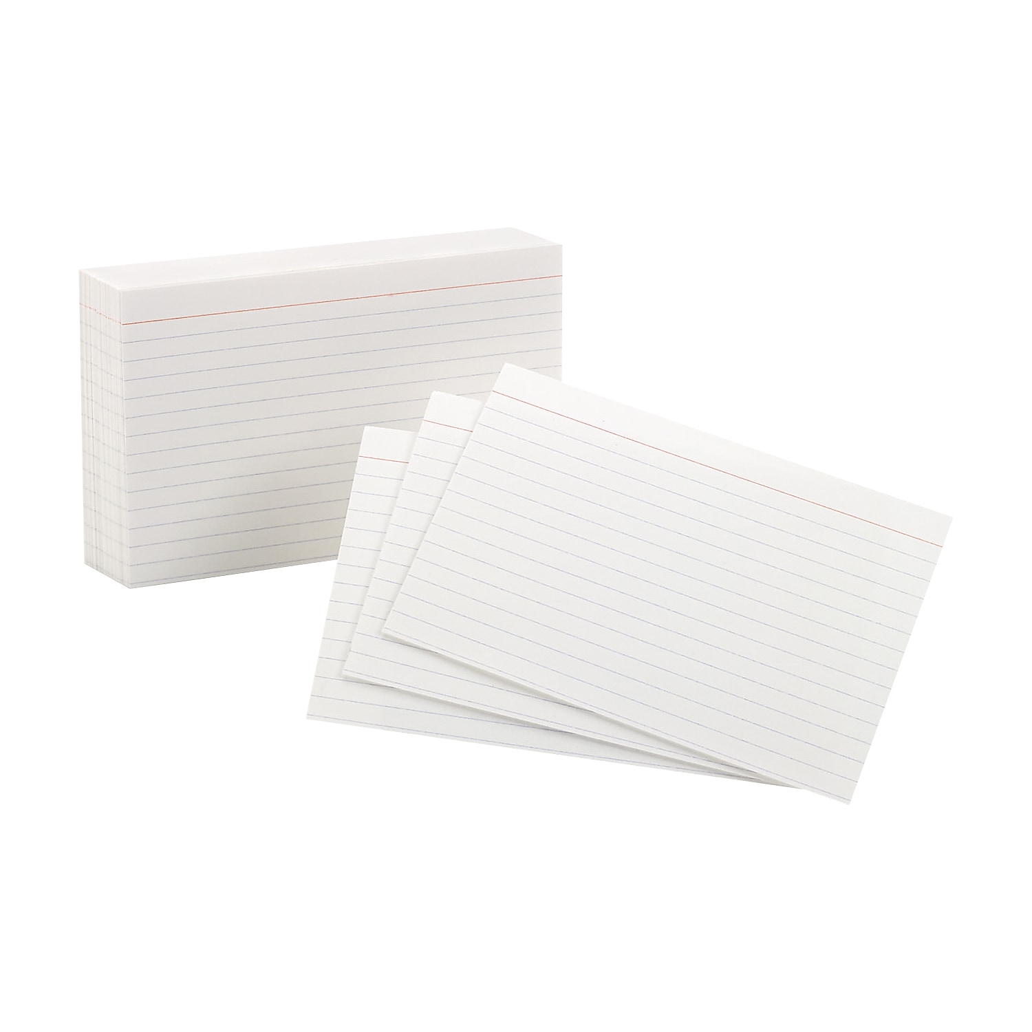 Oxford Ruled Index Cards, 3 x 5, White, 100/Pack (31) - image 2 of 4
