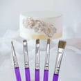 thumbnail image 4 of 2Pcs/5Pcs Fondant Cake Icing Decor Painting Brushes DIY Baking Tool Accessory, 4 of 7
