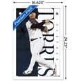 thumbnail image 3 of MLB New York Yankees - Gleyber Torres 23 Wall Poster, 14.725" x 22.375" Framed, 3 of 6