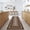 Brown-2*8ft, variant on Washable Rug 5x7 Modern Geometric Living Room Bedroom Rugs, Throw Floor Cover Braided Print Dining Room Rugs Non Slip Farmhouse Rustic Carpet for Nursery Kitchen Dining Room, Brown