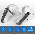 thumbnail image 3 of Ensemble de Sangles de Poignée Blanches avec Coque avant Protectrice pour Oculus Quest 2, 3 of 8