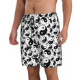 thumbnail image 2 of Balery Yin And Yang Traje de Baño Estilo Hawaiano para Hombre, Shorts de Secado Rápido con Bolsillos-Small, 2 of 6