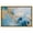 Gold Frame, variant on Deep Blue Gold Drift Canvas Blue Abstract Art by Art Remedy, Gallery Wrapped, 24" x 16"
