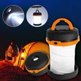 thumbnail image 2 of Gnwei Collapsible LED Camping Lantern Battery LED Operated Camping Lantern Lights Lantern Flashlight Portable Lamp Camping Accessories for Emergency Power Outage Hiking Tent Outdoor, 2 of 9