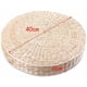 thumbnail image 4 of Nvzi Cojín de paja tejida redondo tipo puf, tatami, para silla, cojín para asiento de yoga, tapete de punto para suelo, decoración para jardín, comedor, hogar y exterior (40 cm x 6 cm), 4 of 5