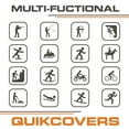 thumbnail image 5 of Multifunctional Face Mask Neck Gaiters (Stretch Fit, OSFM), 5 of 14