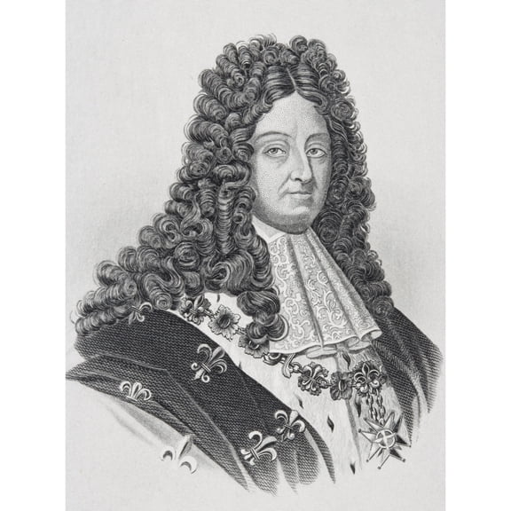 Posterazzi DPI1860819LARGE King Louis Xiv Louis Dieudonn 1638 to 1715 King of France & Navarre 1643 to 1715 Poster Print, 24 x 32