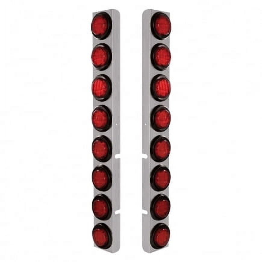 TowMate TM22Y Wireless LED Tow Light Bar | 22" Yellow 'Sun Light' | Stop/Tail/Turn Signals | 90LB Magnet Mount
