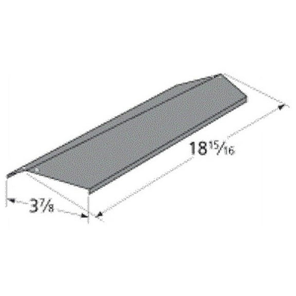 Gas Grill Porcelain Steel Heat Plate for Chargriller, 95051