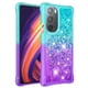 thumbnail image 2 of Funda para Motorola Edge 30 Pro Transparente con Brillos Carcasa Protectora Antigolpes con Glitter Brillante, 2 of 5