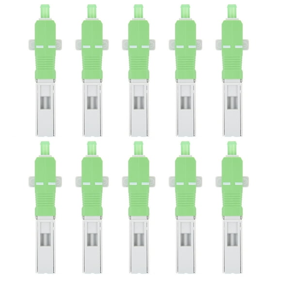 SC Connector, Passive Equipment Strong Repeatability Optical Fibre Connector For 2.0/3.0 Or FTTH Patch Cord