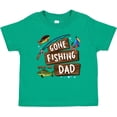 thumbnail image 3 of Inktastic Gone Fishing with My Dad Boys or Girls Baby T-Shirt, 3 of 5