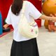 thumbnail image 5 of Bolso bandolera con letras para mujer bolso Hobo versátil de gran capacidad bolso de compras de viaje, 5 of 9